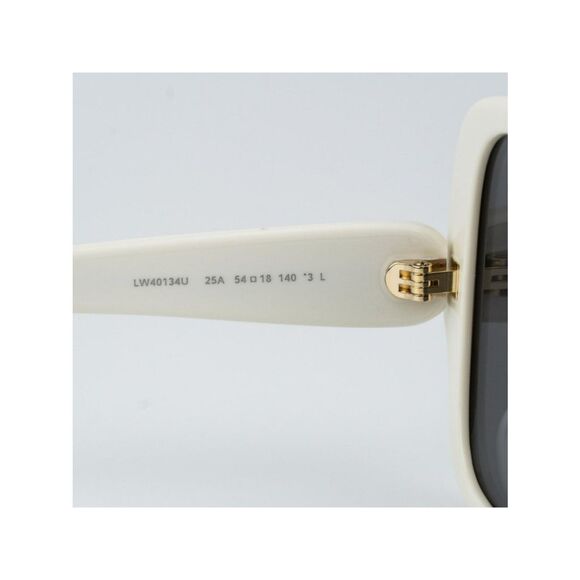 Loewe Women Sunglasses Ivory Smoke Square LW40134U 25A NEW AUTHENTIC main image 6